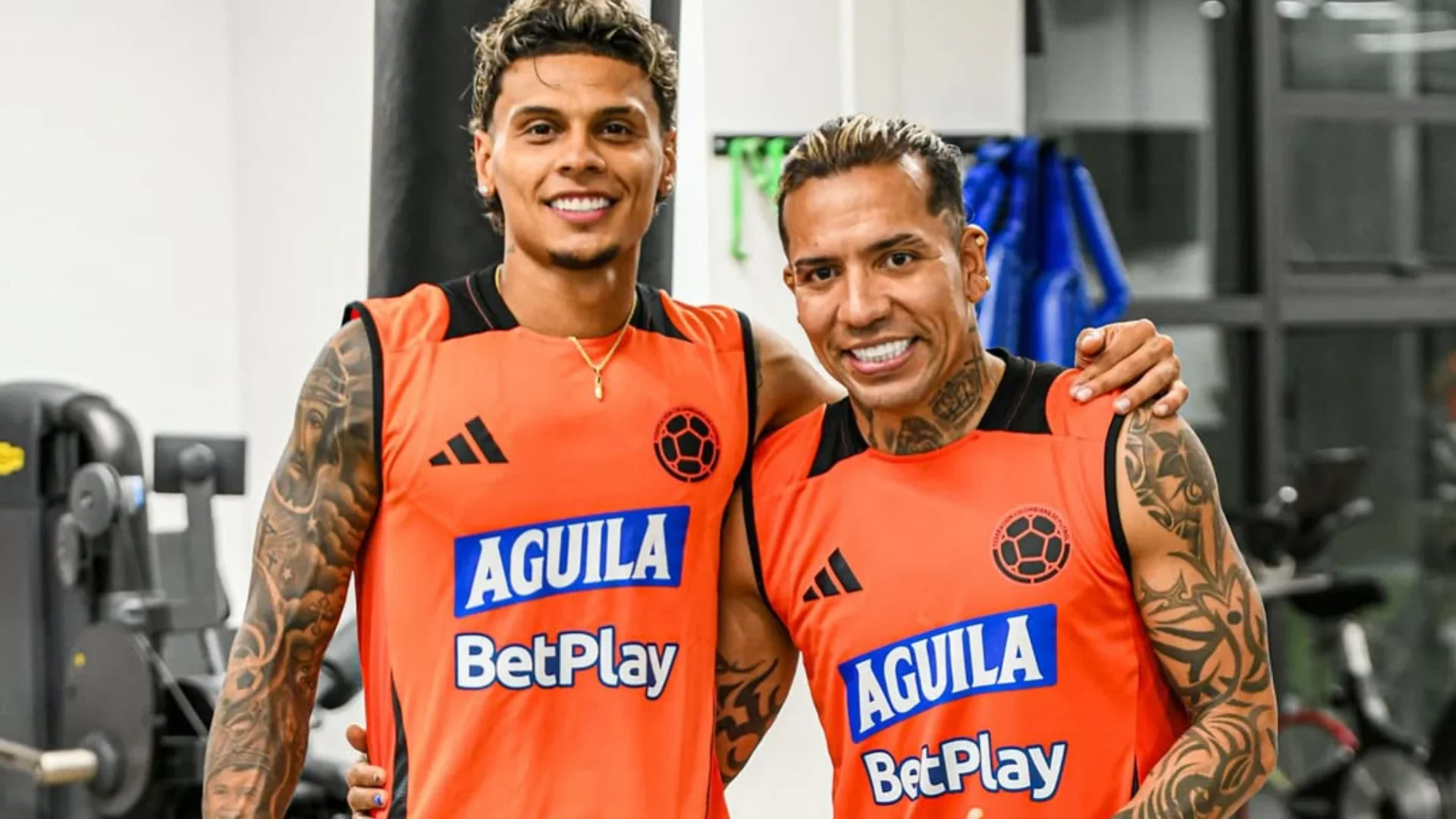 Dayro Moreno Richard Ríos Selección Colombia