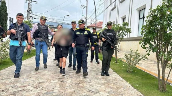 Policía rescató a comerciante y su hija de seis años secuestrados en Bucaramanga