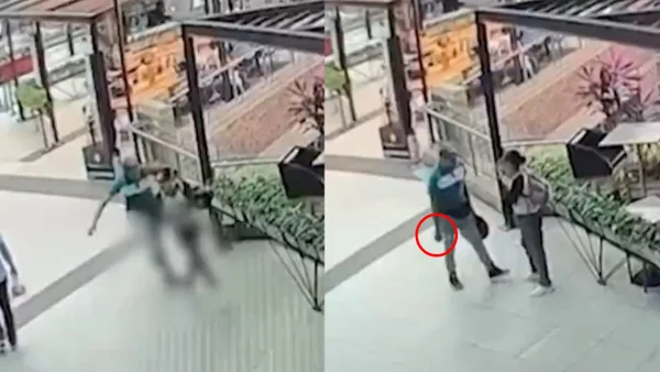 VIDEO | Expareja atacó a golpes y con arma blanca a una mujer en pleno centro comercial de Floridablanca VIDEO | Expareja atacó a golpes y con arma blanca a una mujer en pleno centro comercial de Floridablanca
