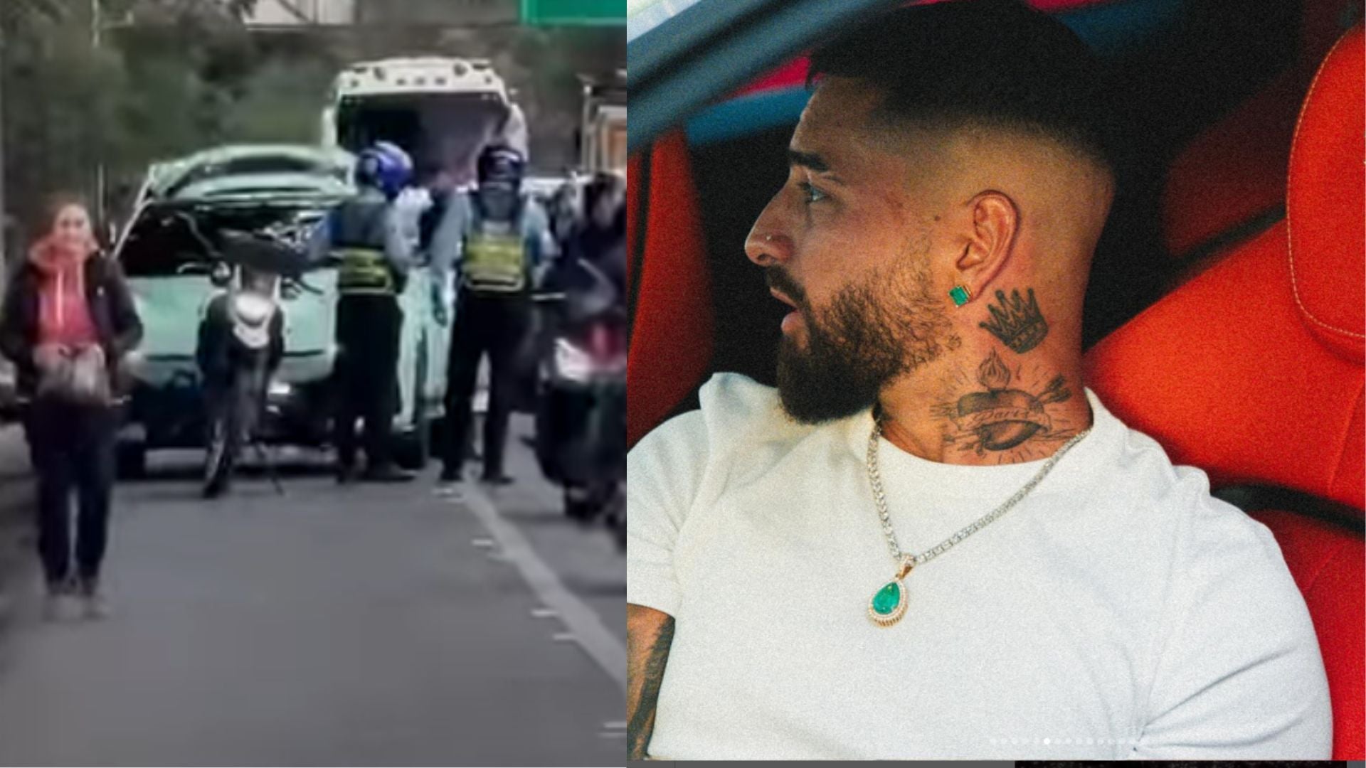 Maluma y Ferrari en Medellín