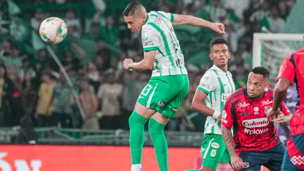 Medellín y Nacional igualaron 3-3 en un partidazo que los dejó a los dos arriba en la tabla