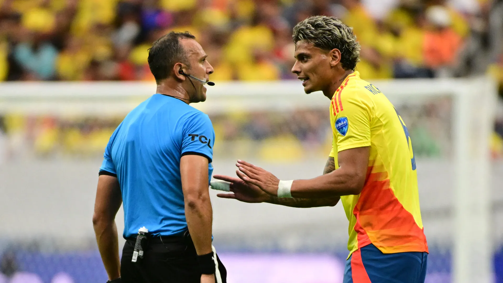 Richard Ríos arbitro Selección Colombia