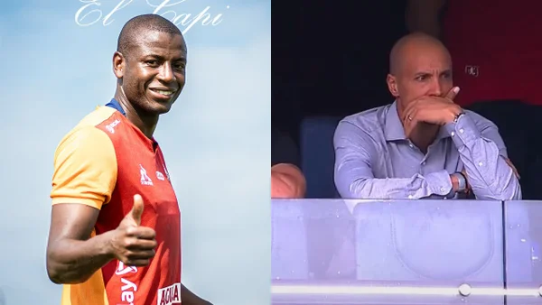 Adrián Ramos le dio la bienvenida a David González al América de Cali