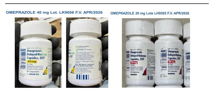 Omeprazol fraudulento
