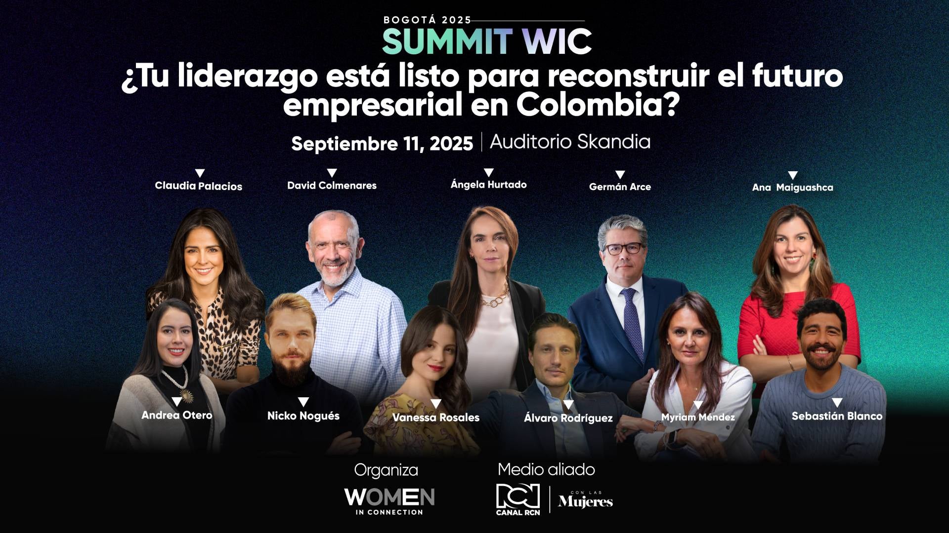 Summit WIC 2025: líderes empresariales se reúnen en Bogotá por la equidad de género