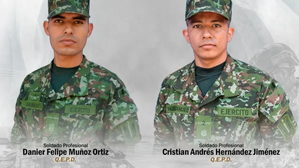 Ataque del ELN con dron en el sur de Bolívar dejó dos soldados muertos y cuatro heridos Ataque del ELN con dron en el sur de Bolívar dejó dos soldados muertos y cuatro heridos