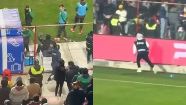 De no creer: así fueron vistos en Bolivia escondiendo los balones frente a Brasil