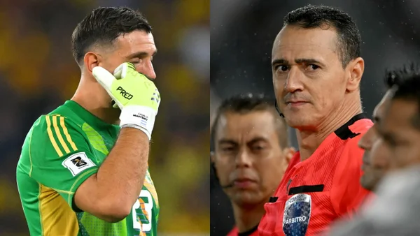 ‘Dibu’ Martínez no se guardó nada contra Wilmar Roldán y su polémico penal pitado