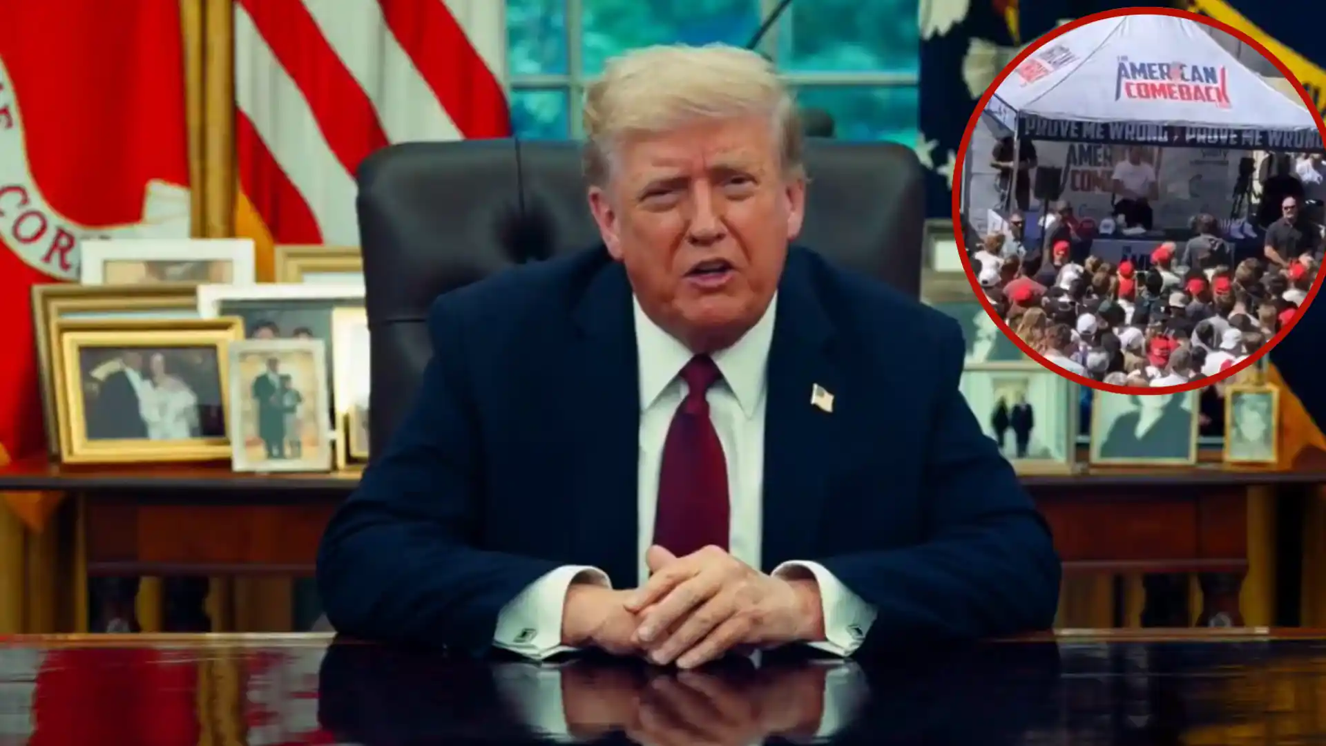 Donald Trump habló sobre asesinato de Charlie Kirk