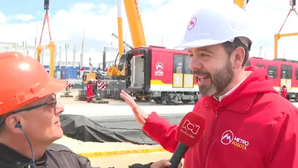 "Los ciudadanos van a ver trenes rodando en pruebas": alcalde Galán sobre Metro de Bogotá
