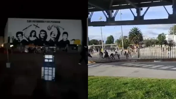 Manifestante resultó herido al manipular explosivo en parqueadero de la Universidad Nacional