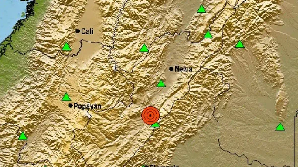 Fuerte temblor en Colombia este viernes 12 de septiembre: así lo reportó el SGC Fuerte temblor en Colombia este viernes 12 de septiembre: así lo reportó el SGC