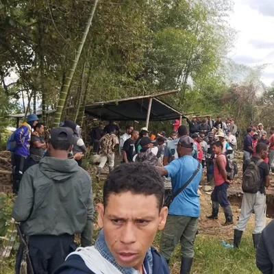 Siete mineros quedaron atrapados tras derrumbe en socavón ilegal de oro ...