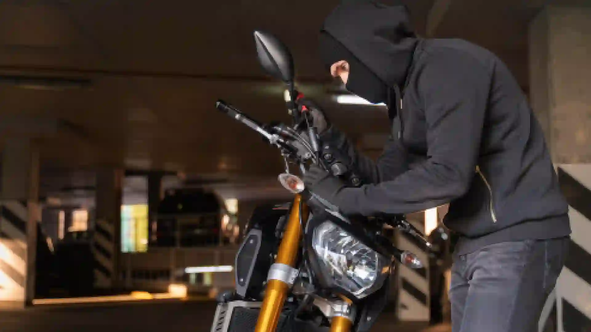 Robo motos en Bogotá