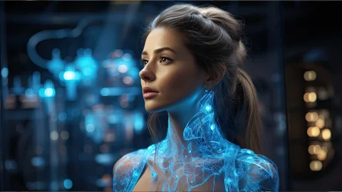 mujer inteligencia artificial