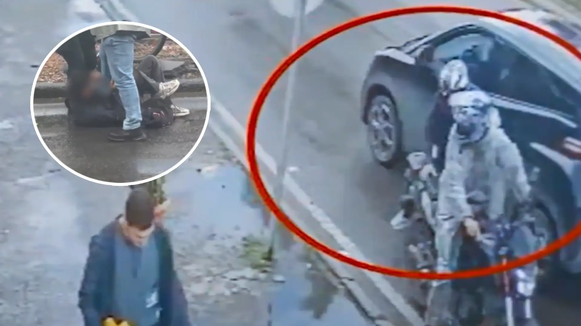 Intento de fleteo en Bogotá.