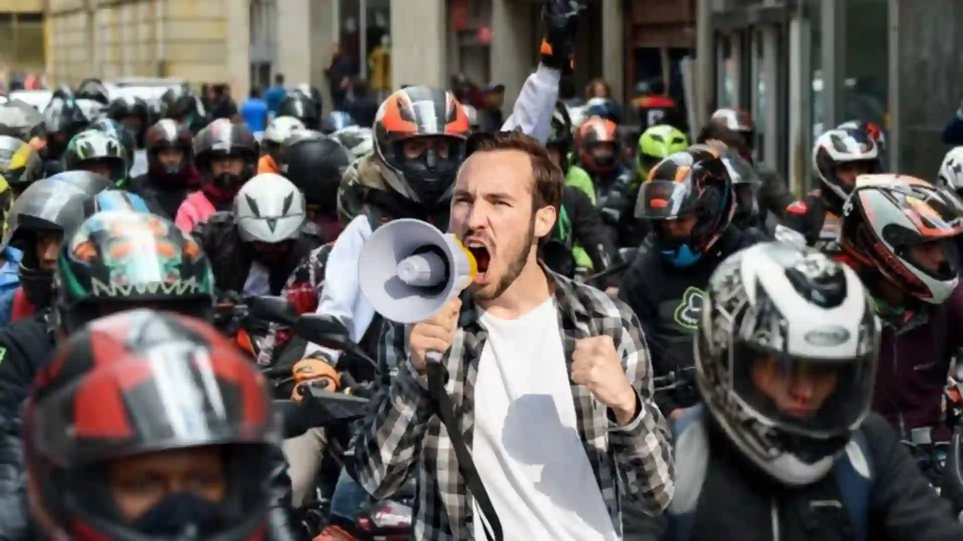 Manifestaciones del 16 de septiembre en Bogotá