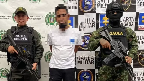 Capturan a alias el Flaco, uno de los más buscados por extorsión en Antioquia Capturan a alias el Flaco, uno de los más buscados por extorsión en Antioquia