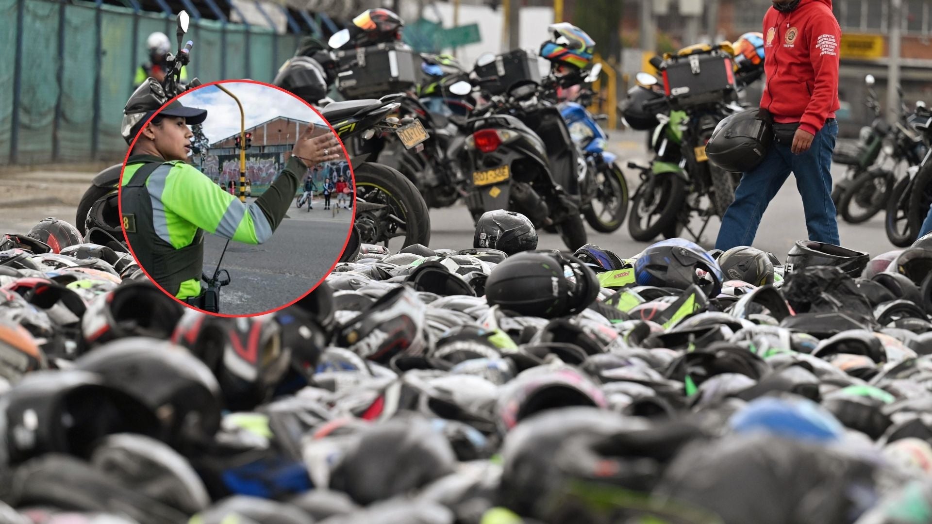 Manifestaciones 16 de septiembre en Bogotá