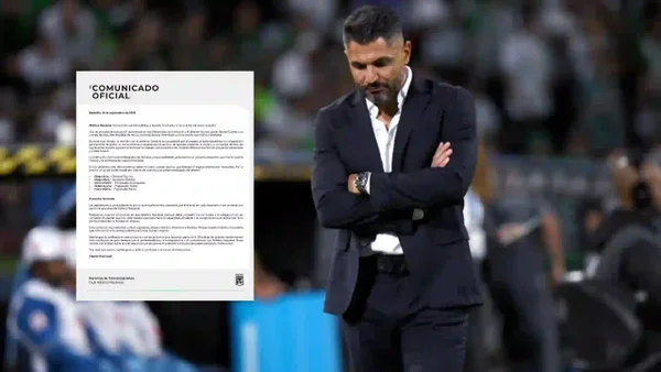 Atlético Nacional confirmó la salida de Javier Gandolfi y reveló quién será su reemplazo