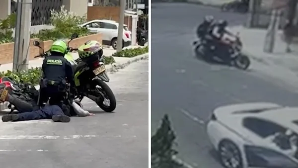 VIDEO | Frustran millonario intento de hurto en exclusiva zona de Bogotá