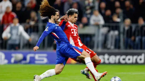 Luis Díaz debutó en Champions League con Bayern Múnich