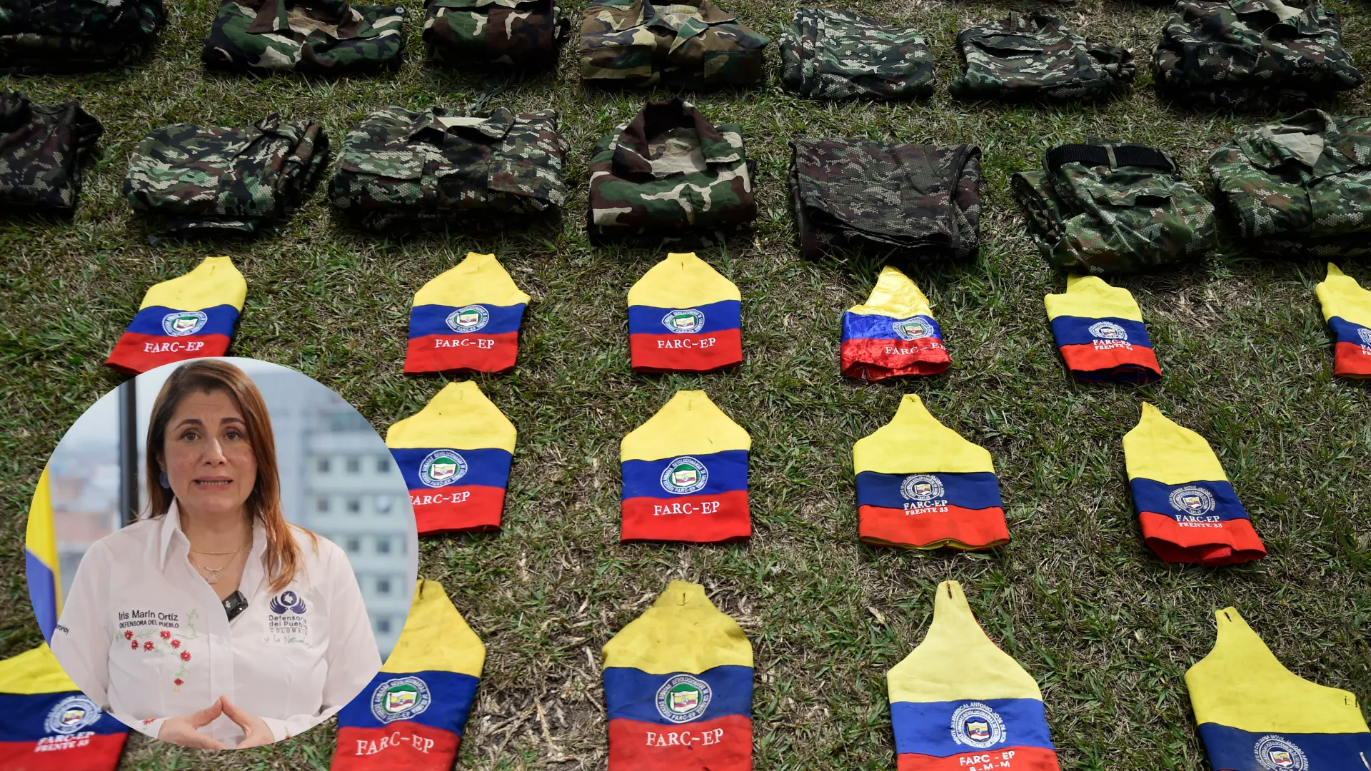 Foto: Defensoría del Pueblo y AFP