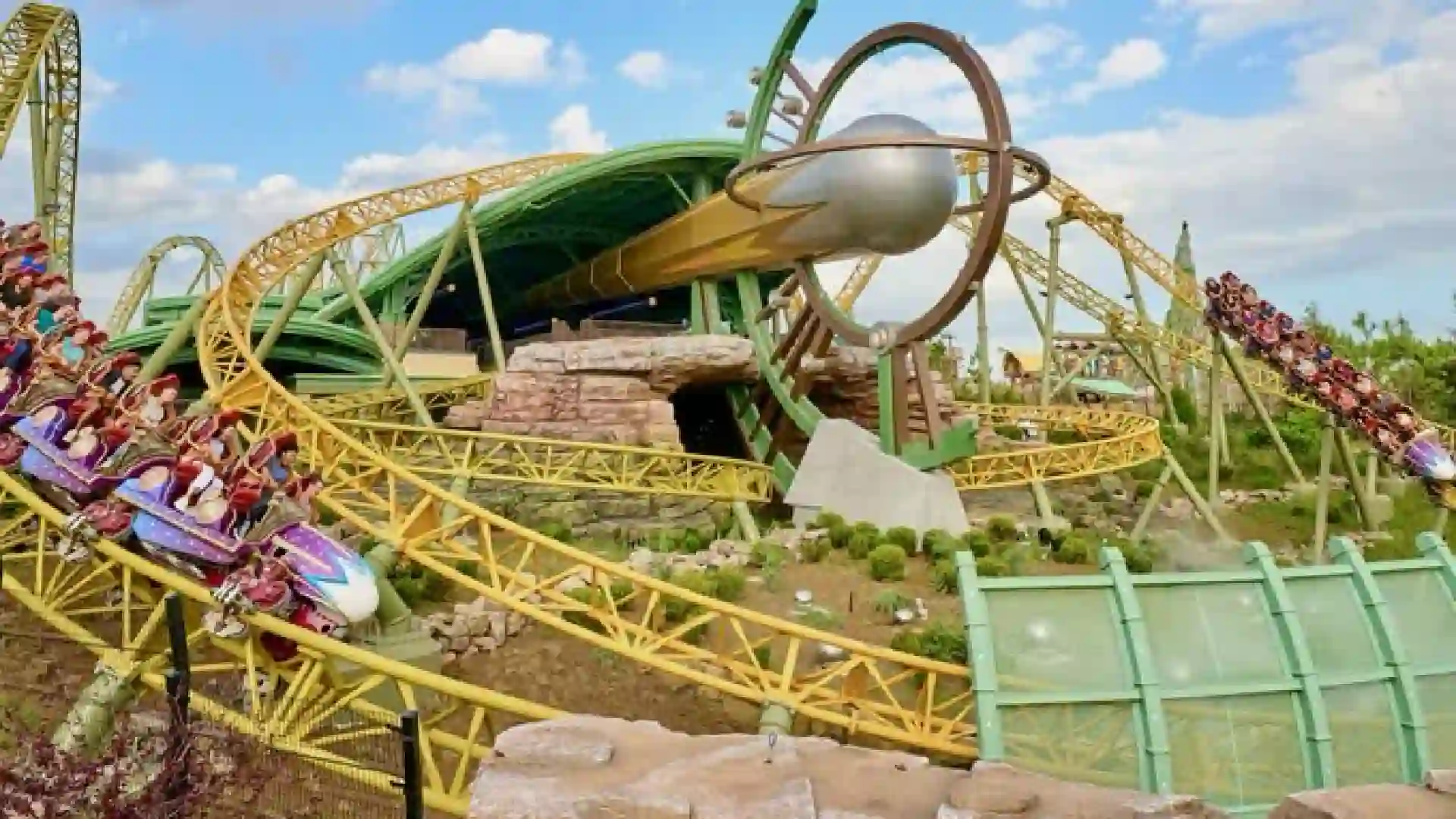 Montaña rusa en Orlando