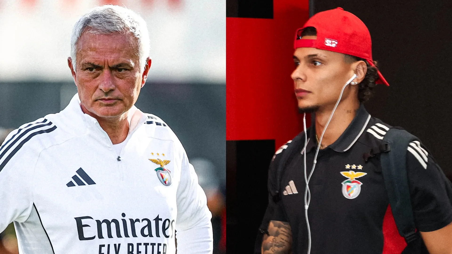 José Mourinho Richard Ríos Benfica