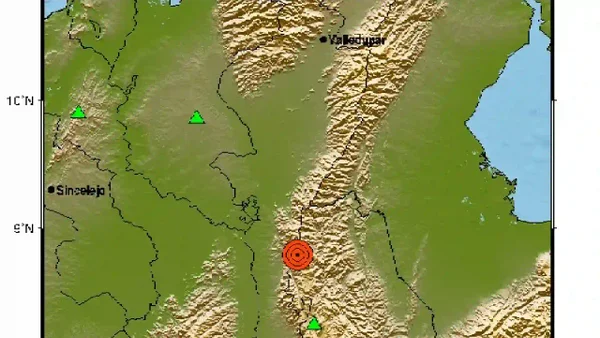 Fuerte temblor en Colombia hoy sábado 20 de septiembre: así lo reportó el SGC