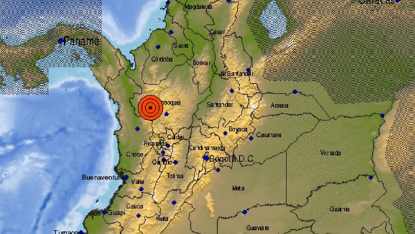 Fuerte temblor se sintió este domingo 21 de septiembre en Colombia: este fue el epicentro