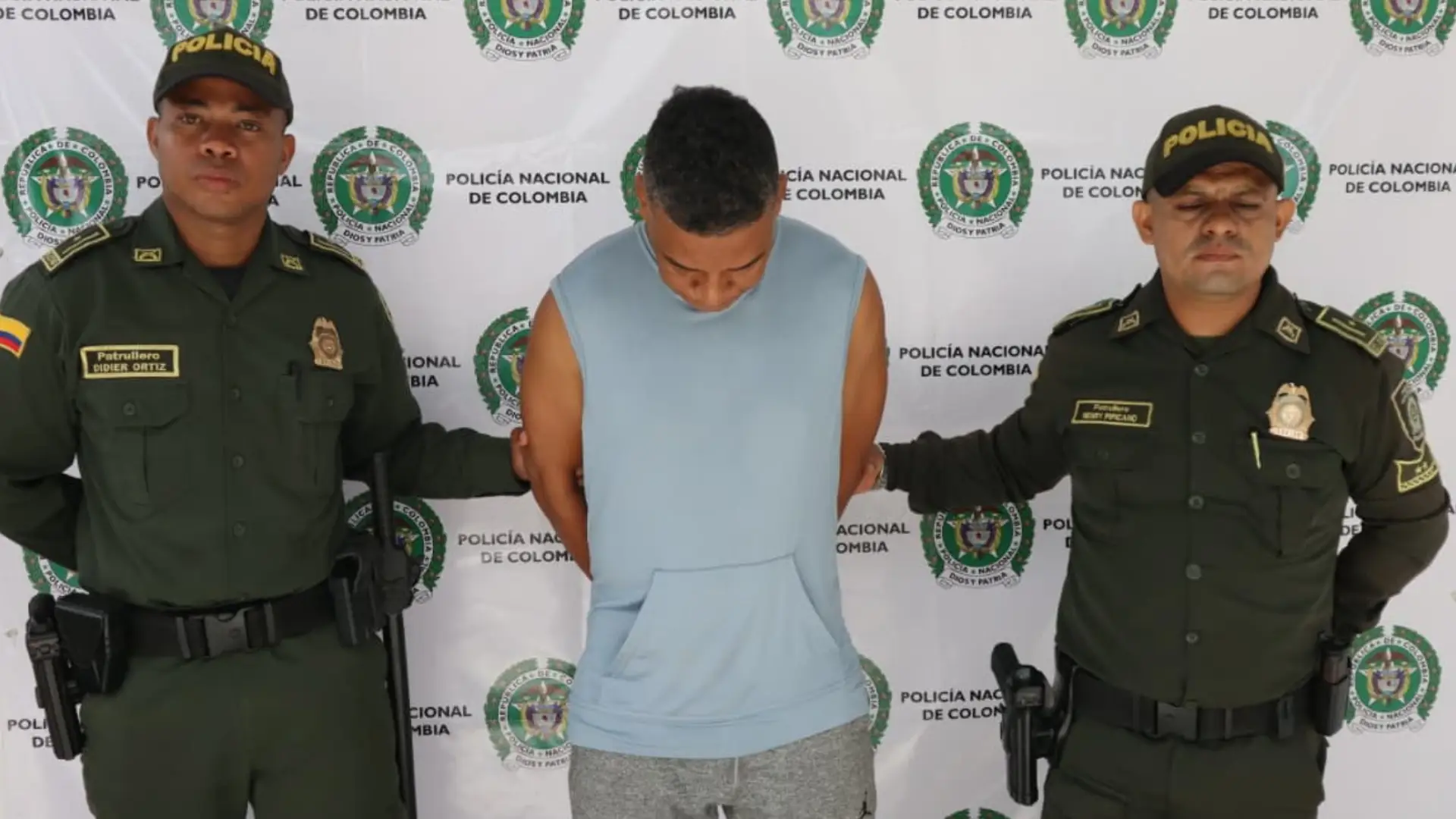 Narcotraficante capturado en Cali.