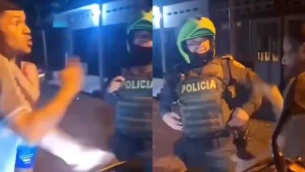Policía atendió una discusión entre personas sordas y su reacción es viral: "Ay, hombre"