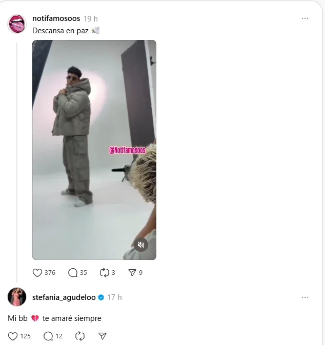 Stefanía Agudelo comentario en Threads