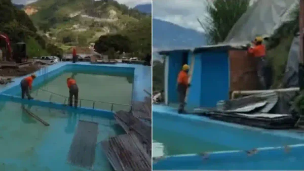 Desmantelan hotel de rumba clandestina en Medellín con piscinas y discoteca ilegal Desmantelan hotel de rumba clandestina en Medellín con piscinas y discoteca ilegal