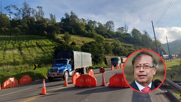 “No tenemos el dinero”: Petro se refirió a los arreglos de la vía al Llano