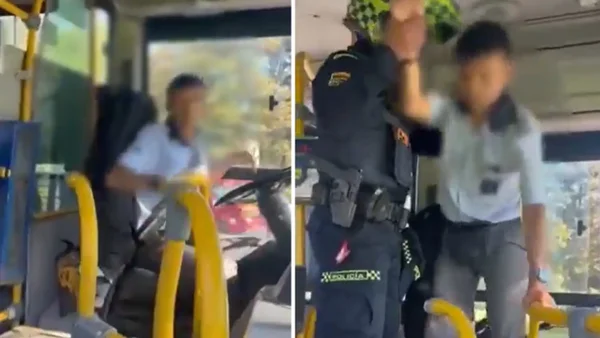 VIDEO | Conductor de SITP fue detenido por presunta embriaguez, pero prueba de alcoholemia reveló otra verdad