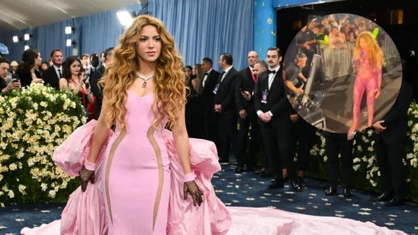 Camarógrafo de Shakira cae al grabarla en concierto y su reacción genera fuertes críticas