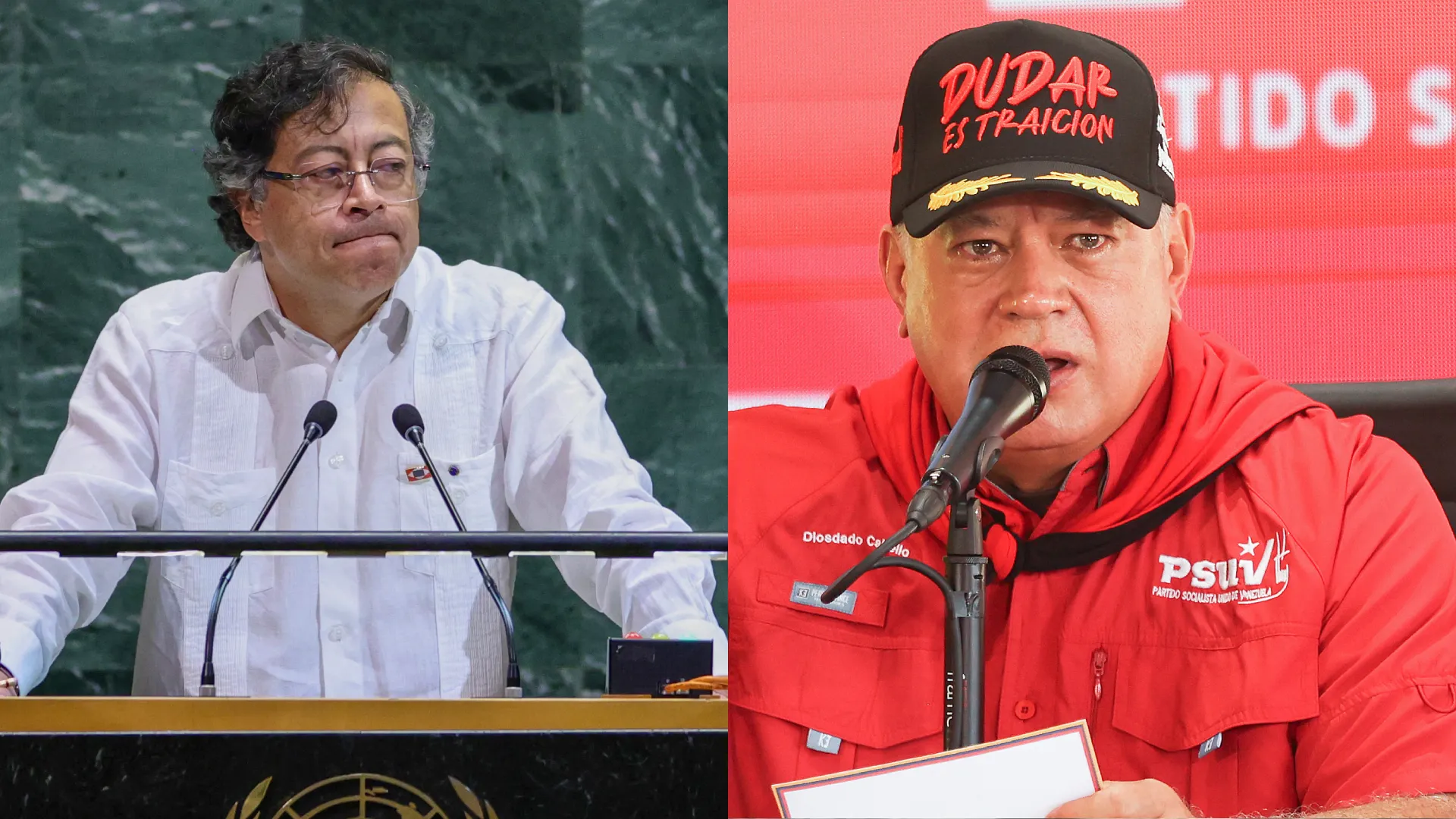 Diosdado Cabello pidió aplausos para Gustavo Petro por sus críticas a Trump en la ONU