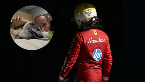 Foto: AFP y IG @lewishamilton