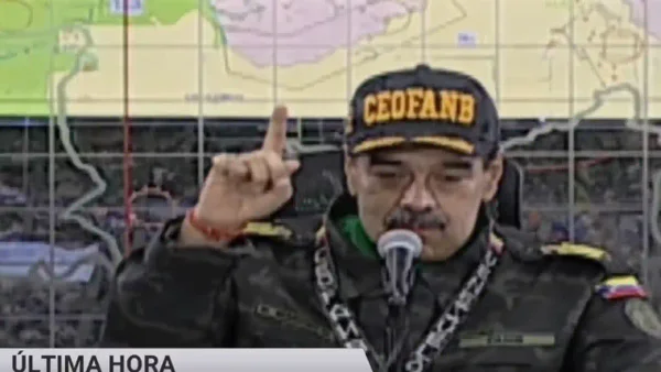 "Somos guerreros de Bolívar": Maduro advirtió a Estados Unidos sobre una posible agresión