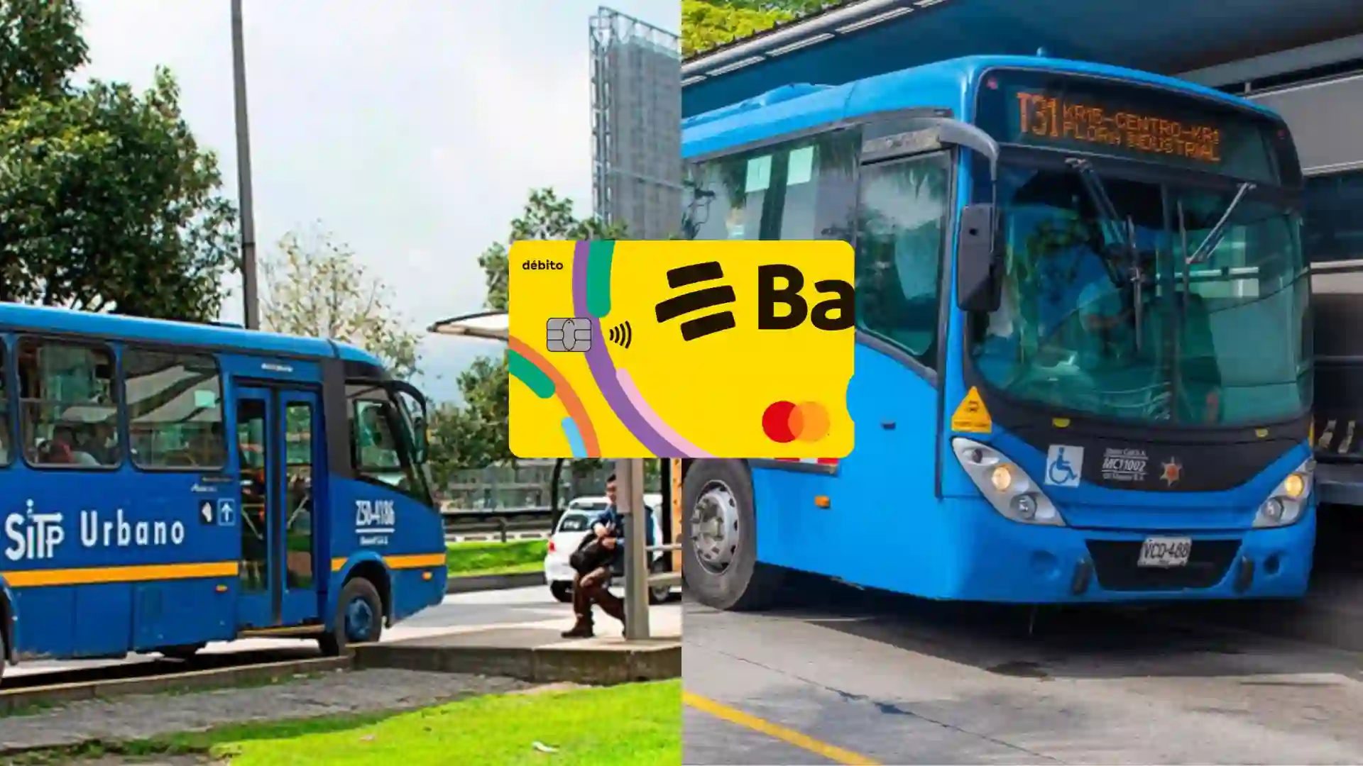 Bancolombia habilita pago en transporte público con tarjeta débito y crédito