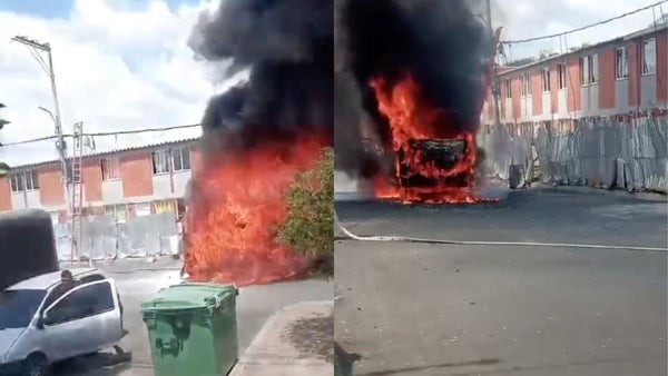 Incendio de bus en Popayán deja tres vehículos destruidos y varios afectados por inhalación de gases Incendio de bus en Popayán deja tres vehículos destruidos y varios afectados por inhalación de gases