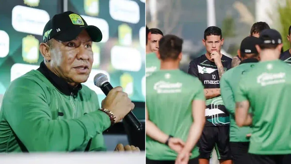 Contundente mensaje de Ignacio Ambriz, nuevo DT del León, sobre James Rodríguez Contundente mensaje de Ignacio Ambriz, nuevo DT del León, sobre James Rodríguez