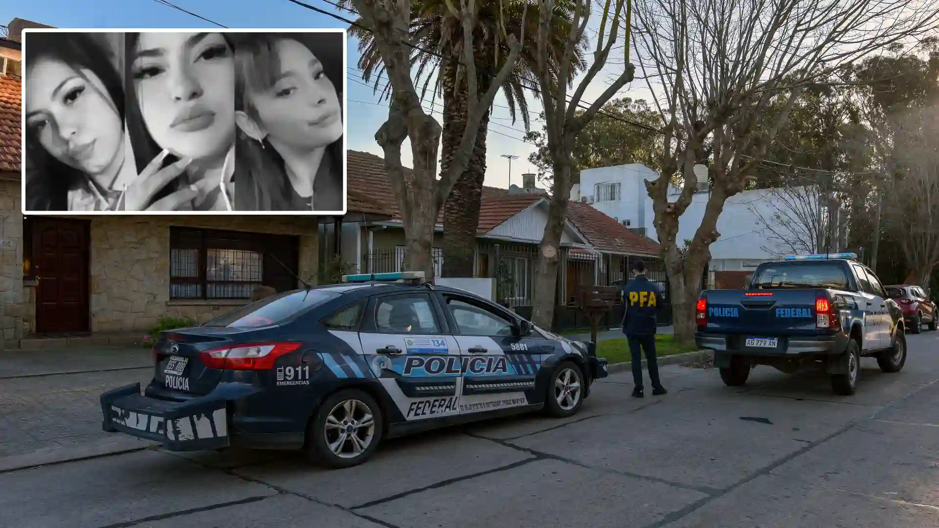 Capturan en plena entrevista de TV a mujer vinculada en el feminicidio de tres jóvenes en Argentina