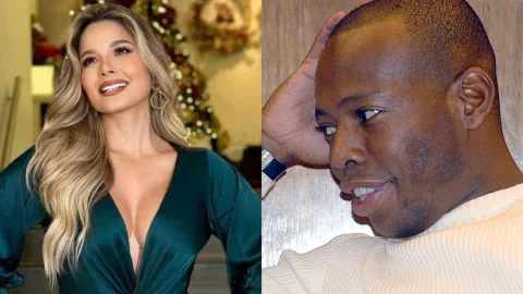 ‘Tino’ Asprilla charla con Melissa Martínez mujeres extranjeras