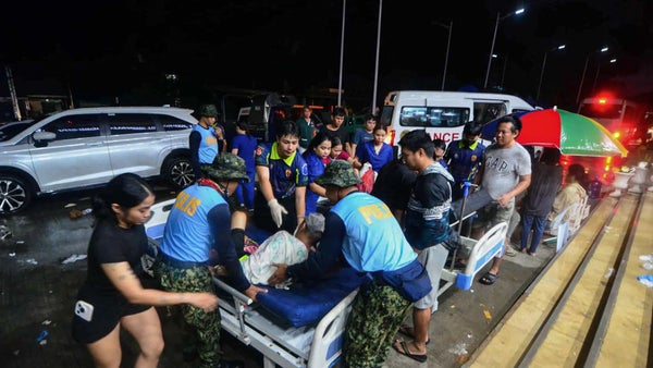 Terremoto de 6,9 en Filipinas deja al menos 26 muertos y más de 100 heridos