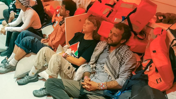 Cancillería denuncia que dos colombianas a bordo de la flotilla Global “Sumud” están entre los detenidos