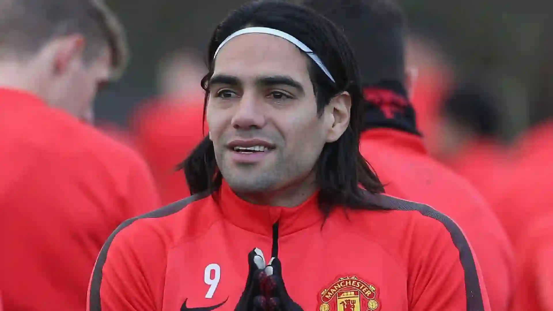Falcao García en Manchester United