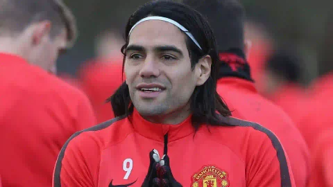 Falcao García en Manchester United